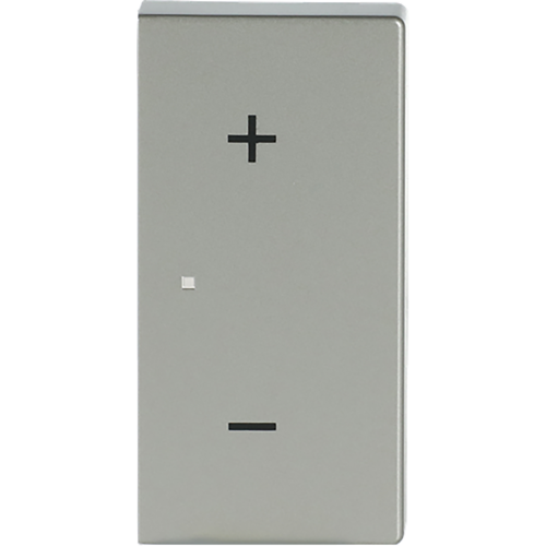 ABB Busch-Jaeger FaHwip 2-v rechts, audio volume +- edelstaal - 9paa00000322081 - 20090573