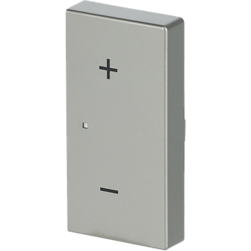 ABB Busch-Jaeger FaHwip 2-v rechts, audio volume +- edelstaal - 9paa00000322082 - 20090573