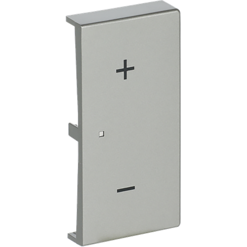 ABB Busch-Jaeger FaHwip 2-v rechts, audio volume +- edelstaal - 9paa00000322083 - 20090573