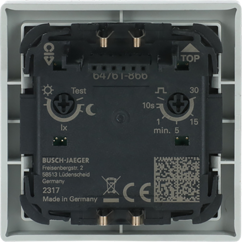 ABB Busch-Jaeger BW standaardsensor pure-rvs - 9paa00000322159 - 20091001