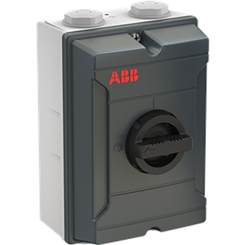 ABB Componenten LBAS3100GTPN Onderhoudsschakelaar Aluminium, 100A, 3P, met hulpcontact - 9paa00000324069 - 20211698