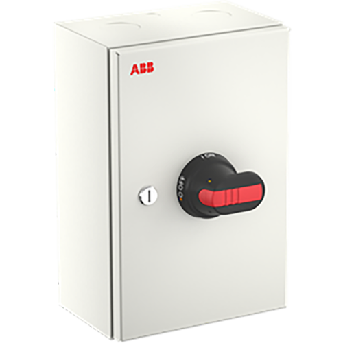 ABB Componenten OTL100GT3M Onderhoudsschakelaar steel sheet, 100A, 3P, zwarte hendel m - 9paa00000324102 - 20211650