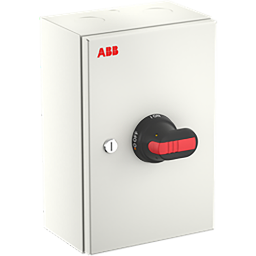 ABB Componenten OTL100GB3M Onderhoudsschakelaar steel sheet, 100A, 3P, zwarte hendel z - 9paa00000324117 - 20211652