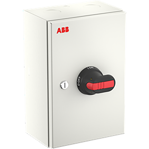 ABB Componenten OTL63GT6M Onderhoudsschakelaar steel sheet, 63A, 6P, zwarte hendel met - 9paa00000324126 - 20211627