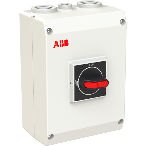 ABB Componenten OTP40GB3MQ Onderhoudsschakelaar plastic, 40A, 3P, zwarte hendel, zonde - 9paa00000324132 - 20211792