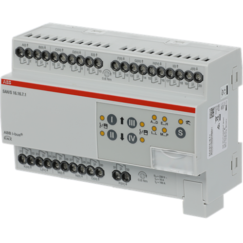 ABB Busch-Jaeger Schakel/Jaloezie aktor, residentieel KNX 16 voudig, 16 ampere - 9paa00000324923 - 20087859
