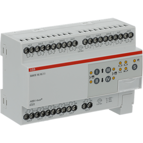 ABB Busch-Jaeger Schakel/Jaloezie aktor, residentieel KNX 16 voudig, 16 ampere - 9paa00000324924 - 20087859