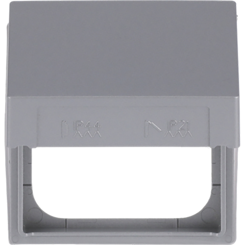 ABB Busch-Jaeger tussenring klapdeksel SI-B aluzilver - 9paa00000325008 - 20088599