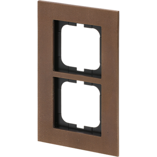 ABB Busch-Jaeger afdekraam 2v c-brons - 9paa00000325082 - 20089466