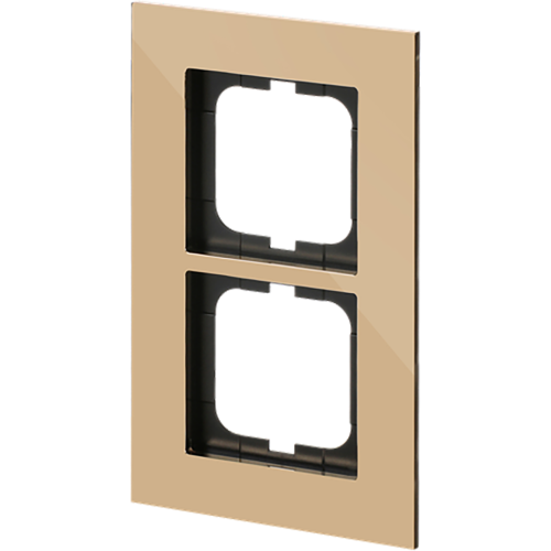 ABB Busch-Jaeger afdekraam 2v c-goud - 9paa00000325092 - 20089514