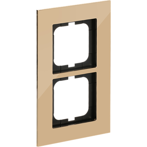 ABB Busch-Jaeger afdekraam 2v c-goud - 9paa00000325093 - 20089514
