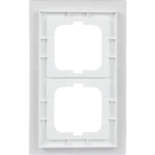 ABB Busch-Jaeger afdekraam 2v carat-porselein antraciet - 9paa00000325104 - 20089702