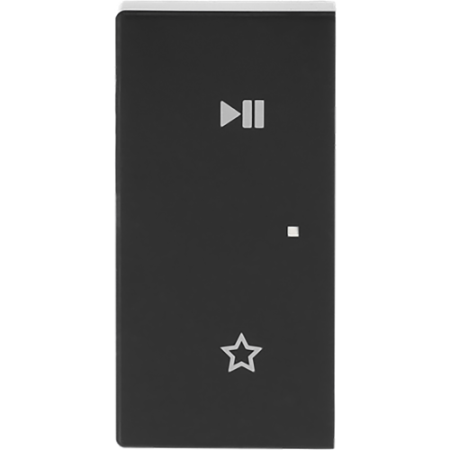 ABB Busch-Jaeger FaH afdekking, audio volume +- antraciet - 9paa00000325224 - 20090560