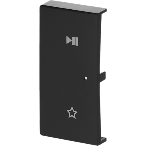 ABB Busch-Jaeger FaH afdekking, audio volume +- antraciet - 9paa00000325225 - 20090560
