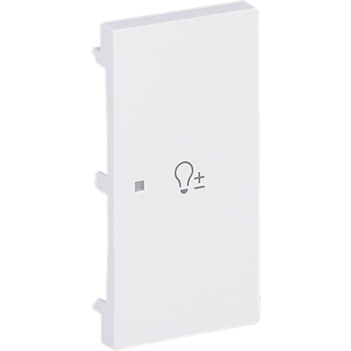 ABB Busch-Jaeger FaH bedieningswip rechts 2-v dimmer art-matwit - 9paa00000325315 - 20090638