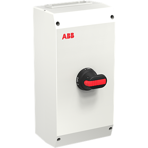 ABB Componenten OTP63GT6B Onderhoudsschakelaar plastic, 63A, 6P, zwarte hendel, compac - 9paa00000325730 - 20211568