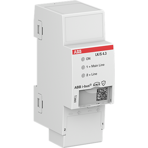 ABB Busch-Jaeger LK/S4.3 KNX lijnkoppelaar DIN-rail - 9paa00000327006 - 20194604
