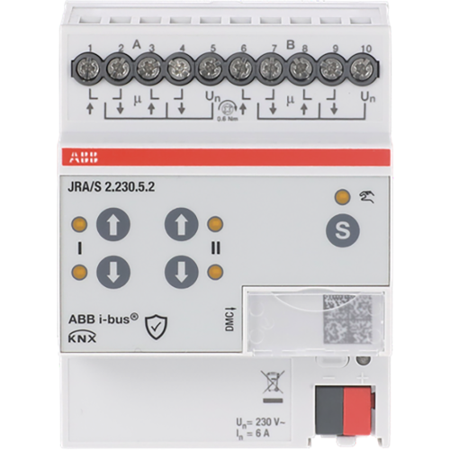 ABB Busch-Jaeger Jaloezie- en rolluikactuator Travel Det, 2-f, 230 V handmatige bedieni - 9paa00000328068 - 20087896