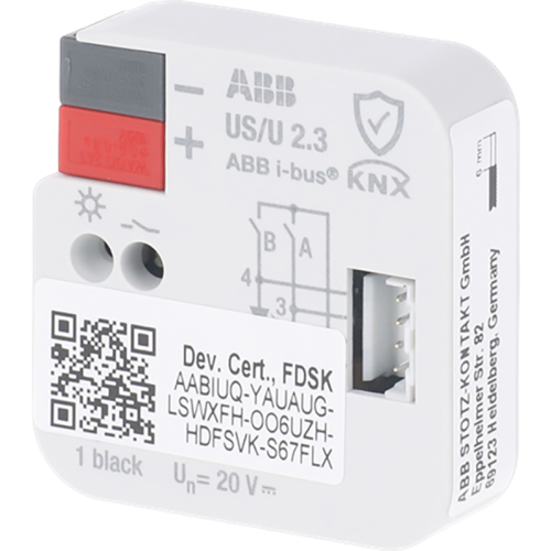 ABB Busch-Jaeger Binaire ingang, 2-voudig potentiaalvrij, inbouwpil. - 9paa00000328073 - 20087907