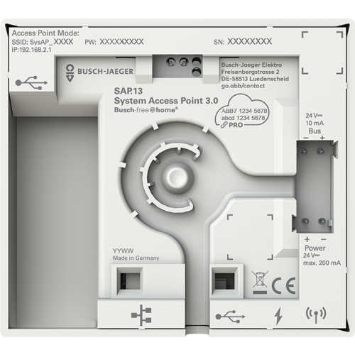 B&J F@H system access point 3.0 SAP.13 - 9paa00000328574 - 11010995