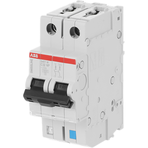 ABB automaat 2p c32 10ka s400np S401M-C32NP - 9paa00000328819 - 11010737