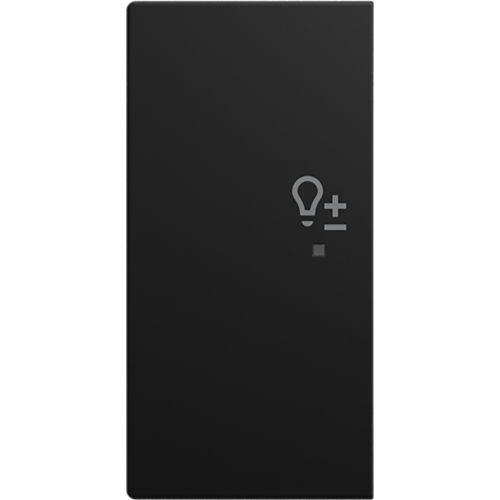 ABB Busch-Jaeger FaH bedieningswip links 2-v dimmer SI-B-matzwart - 9paa00000333804 - 20090680