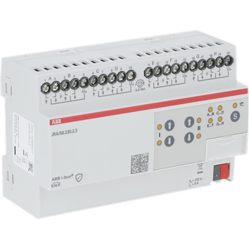 ABB Busch-Jaeger Jaloezie- en rolluikactuator Jaloezie- en rolluikactuator, 8-f, 230 V  - 9paa00000334439 - 20087894