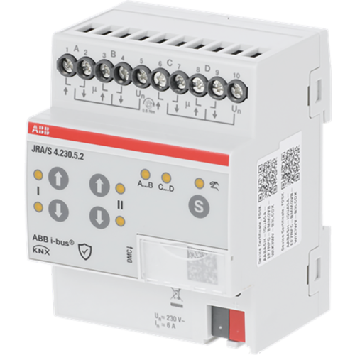ABB Busch-Jaeger Jaloezie- en rolluikactuator Travel Det, 4-f, 230 V handmatige bedieni - 9paa00000334442 - 20087897