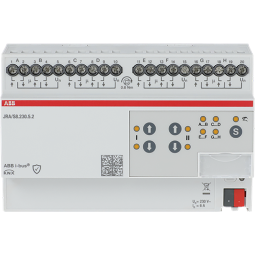 ABB Busch-Jaeger Jaloezie- en rolluikactuator Travel Det, 4-f, 230 V handmatige bedieni - 9paa00000334444 - 20087898