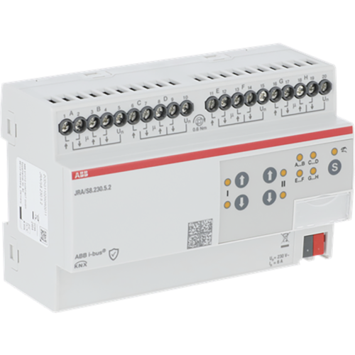 ABB Busch-Jaeger Jaloezie- en rolluikactuator Travel Det, 4-f, 230 V handmatige bedieni - 9paa00000334446 - 20087898