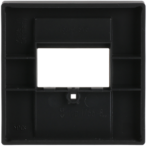 B&J centraalplaat luidspr/tae/usb/hdmi matzwart 1766-885 - 9paa00000336153 - 3131966
