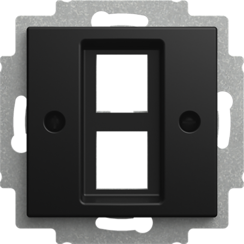 ABB Busch-Jaeger cpl 2 x MJ 216000-2/216005-4 SI-B-matzwart - 9paa00000337243 - 20089223