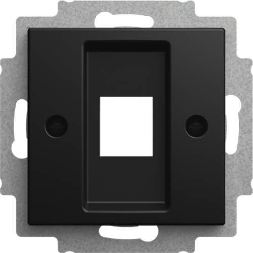 ABB Busch-Jaeger cpl 1 x MJ 216000-2/216005-4 SI-B-matzwart - 9paa00000337244 - 20089227