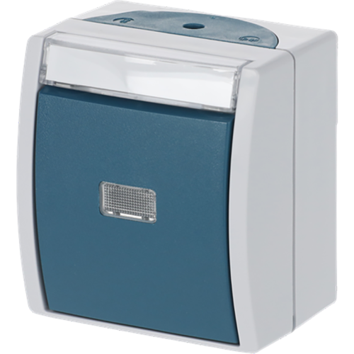 ABB Busch-Jaeger tekstpulsdrukker 1P maak opb IP44 ocean - 9paa00000337778 - 20088129