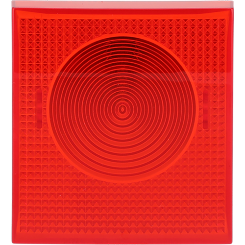B&J lens tbv lichtsignaal rood 2863-12-53 - 9paa00000337801 - 3131917