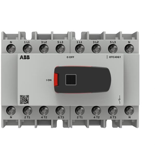 ABB Componenten OT plus omschakelaar framemaat G1 40A, 4P - 9paa00000342686 - 20209801