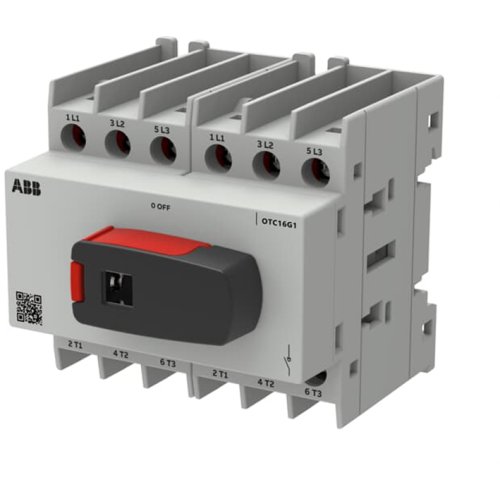 ABB Componenten OT plus omschakelaar framemaat G1 16A, 3P - 9paa00000342693 - 20209796