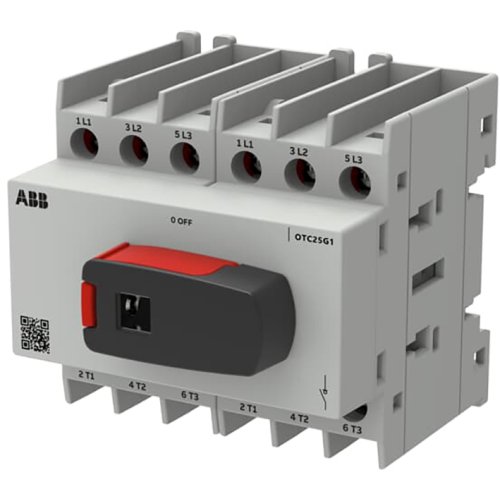 ABB Componenten OT plus omschakelaar framemaat G1 25A, 3P - 9paa00000342696 - 20209798