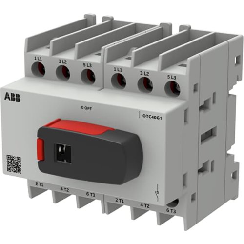 ABB Componenten OT plus omschakelaar framemaat G1 40A, 3P - 9paa00000342699 - 20209800