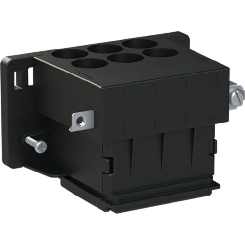 ABB Installatiedozen en -kasten Invoerstuk 65 mm buis 6 x 16/19 mm buis geschikt voor HNL - 9paa00000343361 - 20087522