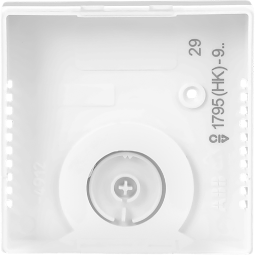 ABB Busch-Jaeger cpl v thermostaat 1099 UHK SI-B-alpinwit - 9paa00000346052 - 20088490