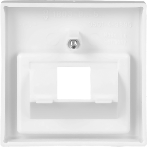 B&J centraalplaat data 1x rj45 wit 1803-914 - 9paa00000346106 - 3030224