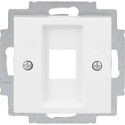B&J centraalplaat + frame data 1x rj45 wit 2561-914 - 9paa00000347707 - 3030222