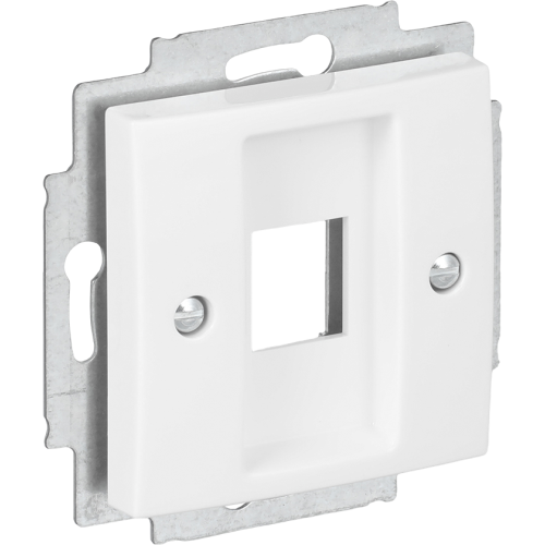 B&J centraalplaat + frame data 1x rj45 wit 2561-914 - 9paa00000347709 - 3030222