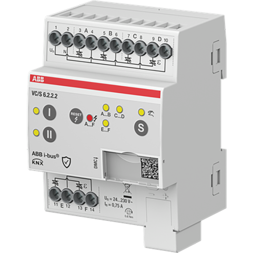 ABB Busch-Jaeger Valve Drive Controller, 6-voudig, MDRC - 9paa00000348774 - 20194606