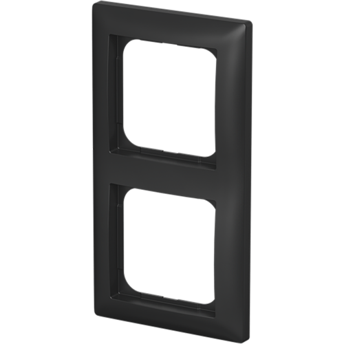 ABB Busch-Jaeger afdekraam 2-voudig SI-B-matzwart - 9paa00000350312 - 20088815