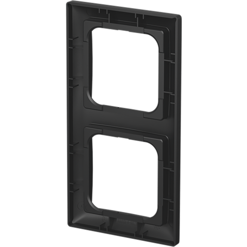 ABB Busch-Jaeger afdekraam 2-voudig SI-B-matzwart - 9paa00000350381 - 20088815