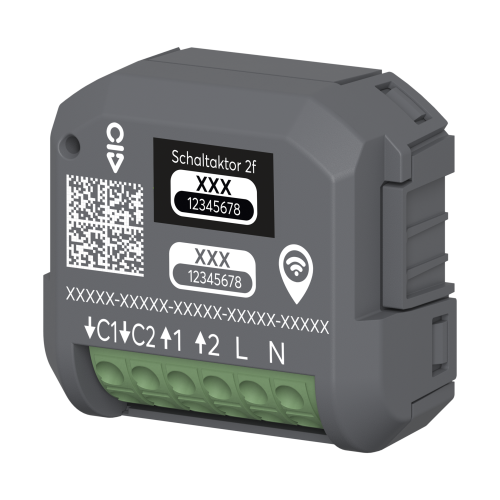 ABB Busch-Jaeger Schakelactor 2-voudig, inbouw, WL - 9paa00000350404 - 20090896