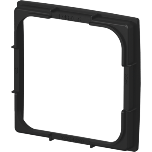 ABB Busch-Jaeger cpl verloop 50 vierk naar SI-B-matzwart - 9paa00000350583 - 20088822