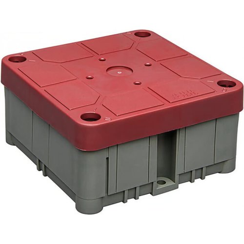 ABB Installatiedozen en -kasten Kabeldoos 3640 met rood deksel  gerecycled kunststof - 9paa00000351264 - 20087353